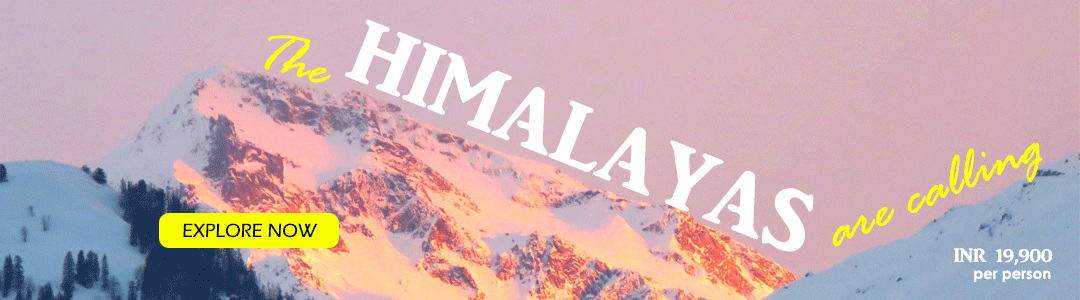 Snowfall in Mountains of Himachal Pradesh